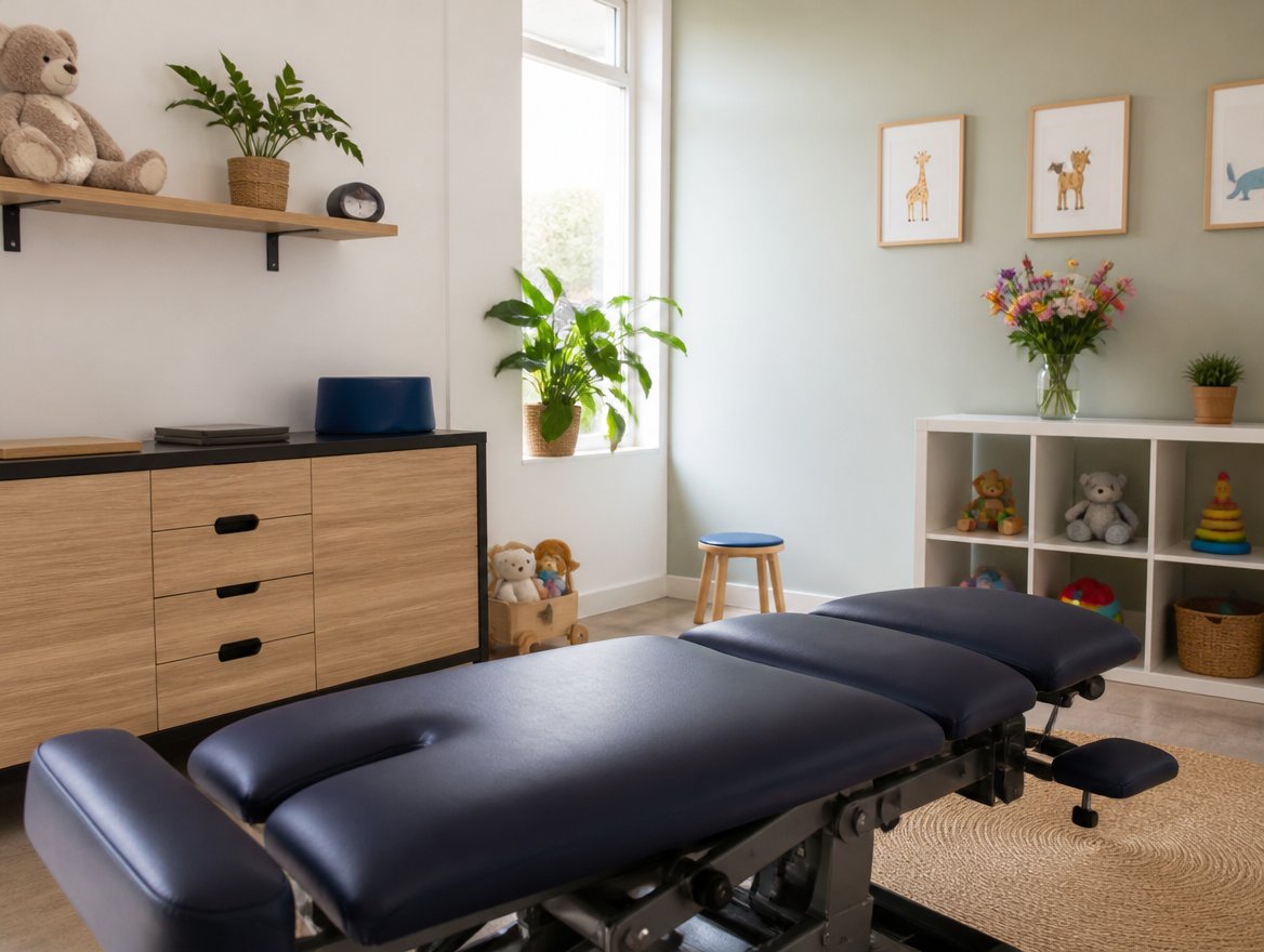 Kinderchiropractie: sfeerbeeld bij kinderchiropractie